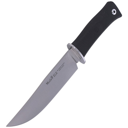 Muela knife ELK-14G Black Rubber, Satin X50CrMoV15