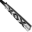 Nóż motylkowy Third Decor Habitat Balisong Grey/Black Aluminium, Black (12313)