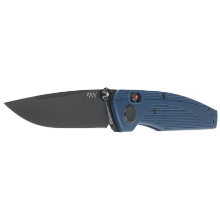 ANV A100 BB Knife Blue GRN, Black DLC Sleipner (ANVA100-020)