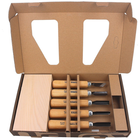 Set of carving chisels for beginners Narex Start 5pcs (869200)
