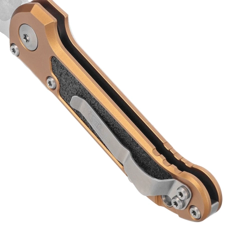 Nóż automatyczny Microtech LUDT Gen III S/E Tan Aluminum, Stonewashed M390MK by Tony Marfione (1135-10TA)