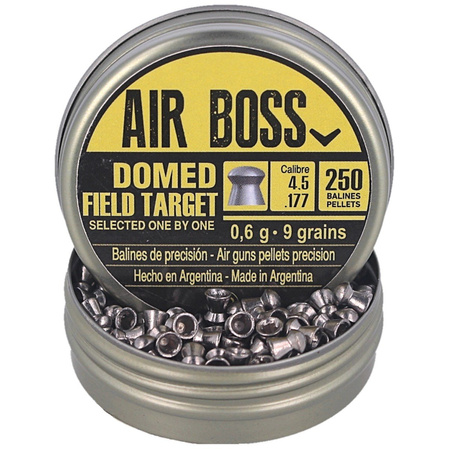 Śrut Apolo Air Boss Domed Field Target 4.5 mm, 250 szt. 0.60g/9.0gr (30204)