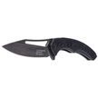 Herbertz CJH Knife Black G10, Black Stonewashed 440C (569613)