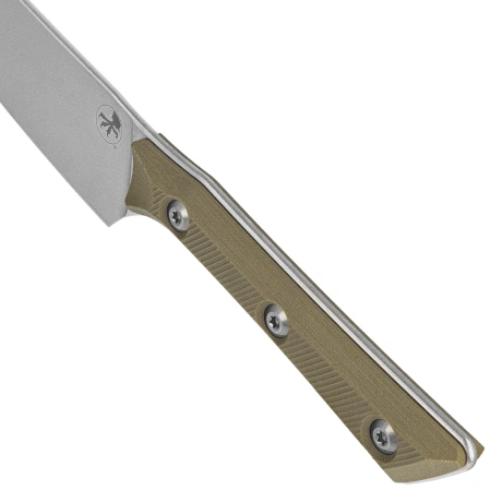 Nóż kuchenny Microtech Utility OD Green G10, Stonewashed MK390 (3400-10OD)