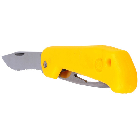 MAC Marine B91/5 Yellow PP Sailor Knife, Mirror W 1.4028 (MC B915.Y)