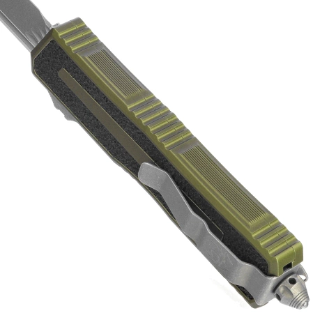 Nóż automatyczny OTF Microtech Scarab II Gen III S/E OD Green Aluminium, Apocalyptic M390MK by Tony Marfione (1278-10APOD)