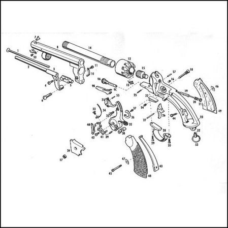 Rewolwer Pietta Le Mat Cavalry kal .44 (LMC44)