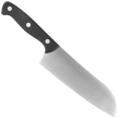 Nóż kuchenny MAM Professional Santoku Black Polymer, Polished X50CrMoV15 (701)
