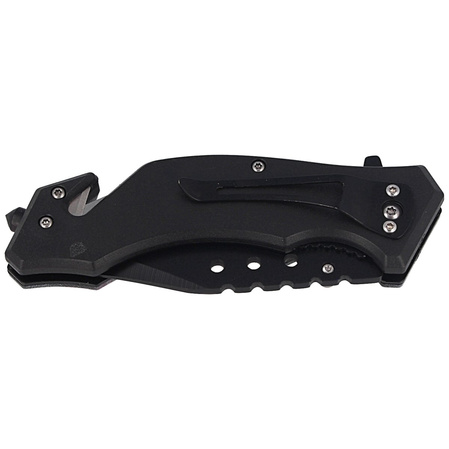 Nóż ratowniczy Herbertz CJH US Flag, Black Blade 420 (44004)