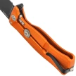 Nóż składany LionSteel SR11A Orange Aluminium, Black Sleipner by Molletta (SR11A OB)