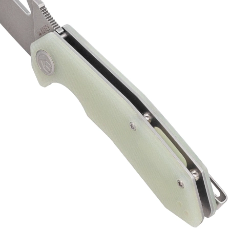 Nóż składany Kubey Coeus KU122V Jade G10, Stonewashed 14C28N