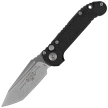 Microtech LUDT Gen III T/E Black Aluminum, Stonewashed M390MK by Tony Marfione (1136-10)