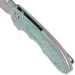Nóż składany Viper Moon Teal Green Canvas Micarta, Stonewashed MagnaCut by Fabrizio Silvestrelli (V6010TE)