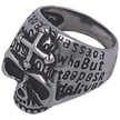 Pierścień Tole 10 Imperial Skull Cross Ring Ø20 (09984-20)