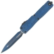 Microtech Ultratech Gen III ZBP D/E OTF Knife Cerakote Weathered Blue Aluminum, Cerakote Weathered Blue M390MK by Tony Marfione (1122-1WBL)