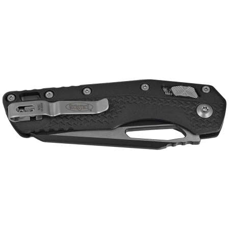 Microtech MSI S/E Black Polymer, Black/Satin P/S M390MK by Tony Marfione (210T-2PMBK)
