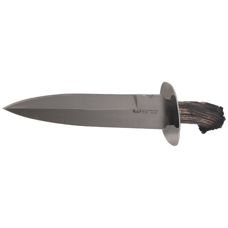 Muela Bear-24S Remate Crown Stag Knife, Satin X50CrMoV15
