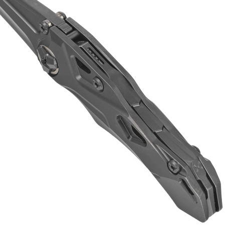 RikeKnife Athron B Black DLC Titanium, Black DLC M390 by Declynx (RK-Athron-B/B)