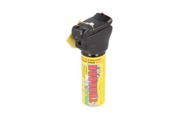ESP Police Tornado Pepper Spray Flashlight 15% OC, 63 ml, Jet (SFL-01-63)