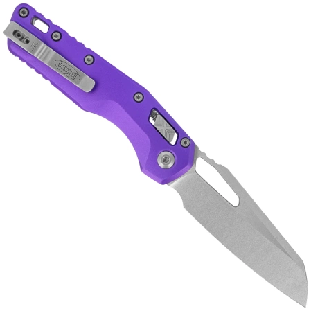 Nóż składany Microtech MSI S/E Purple Aluminium, Stonewashed M390MK by Tony Marfione (210-10PU)