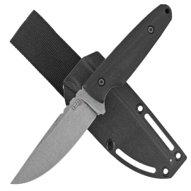 Za-Pas Handie Black G10, Acid Stonewashed NMV Knife
