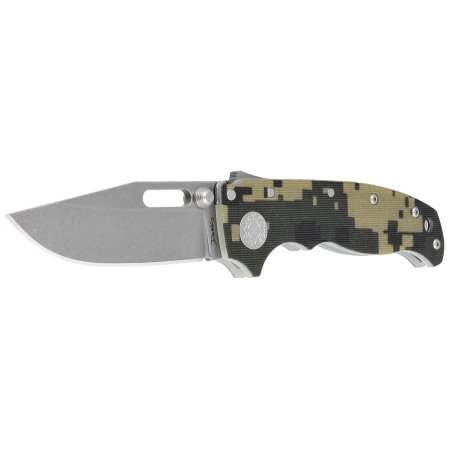 Demko AD20.5 Clip Point Knife Digi Camo G10, Stonewashed CPM S35VN by Andrew Demko (205-S35-CPDC)