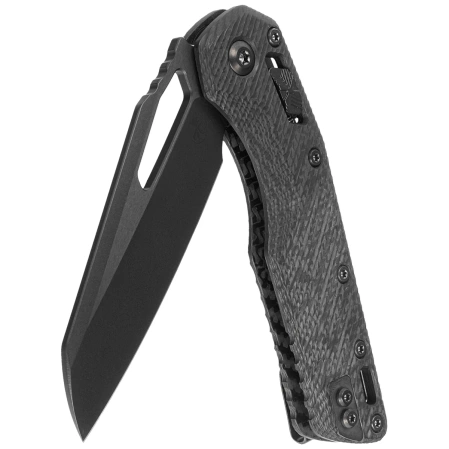 Microtech MSI S/E Signature Knife Fluted Carbon Fiber, Shadow DLC M390MK by Tony Marfione (210-1DLCTFLCFS)