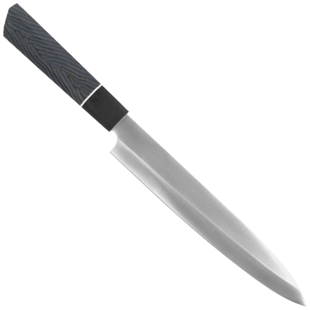 Nóż kuchenny Tokisu Yanagiba G10 Damascus, Satin 5Cr15Mov (17469)