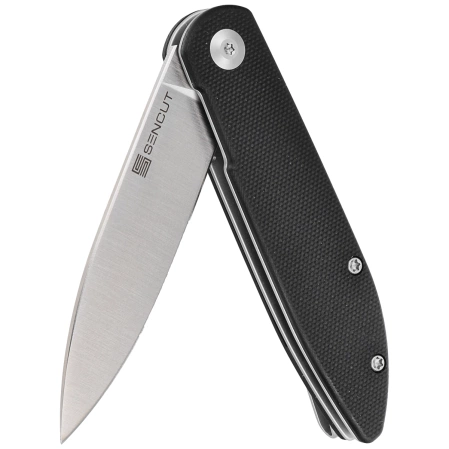 Nóż składany Sencut Bocll II Black G10, Satin D2 by Brad Zinker (S22019-1)