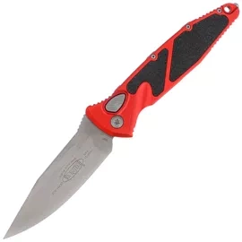 Microtech Socom Elite Auto S/E Automatic Knife Red Aluminum, Apocalyptic M390MK by Tony Marfione (160A-10APRD)