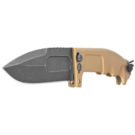Extrema Ratio RAO II Expeditions Desert Aluminum Folding Knife, Dark Stone N690 (04.1000.0136/EXP)