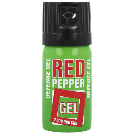 Gaz pieprzowy Sharg Defence Green Gel 2mln SHU Zestaw 5x i Chusteczka Dekontaminacyjna 5x, Cone 40ml (10040-C)