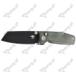 Nóż składany Bestech Slasher Green Micarta, Black Stonewashed D2 (BG43B-2)