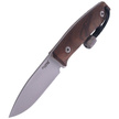 Nóż LionSteel Bushcraft Walnut, Satin Blade (M1 WN)