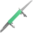 Fox Vulpis S4 OD Green Aluminium, Polished N690Co Pocket Knife (FX-VP130-S4 OD)