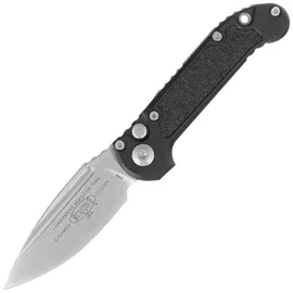 Microtech LUDT Gen III S/E Automatic Knife Black Aluminum, Stonewashed M390MK by Tony Marfione (1135-10)