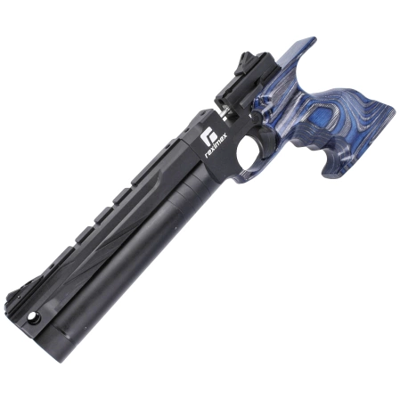 Reximex RPA Blue Laminated 4.5mm PCP Air Pistol with Regulator