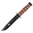 Nóż Martinez Albainox USMC wzór Ka-Bar Brown Leather, Black 3Cr13Mov (31762)