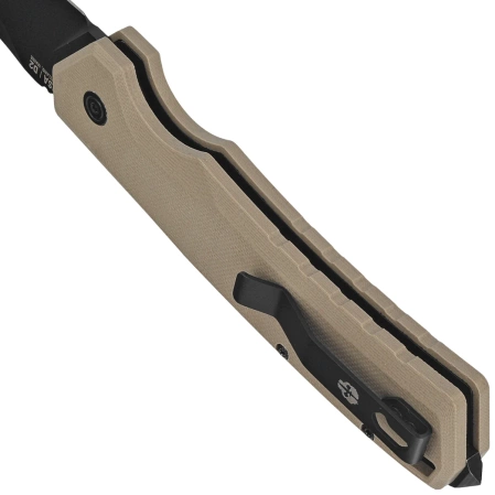 Tekto A3 Delta D/P Automatic Knife Desert G10, Black D2