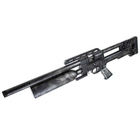 Reximex Throne Gen 2 Skull Camo 6.35mm PCP Air Rifle with Regulator and Sound Moderator