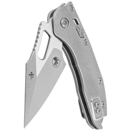 Nóż składany Microtech Marfione Select Stitch Ram-Lok S/E Titanium, Stonewashed M390MK by Borka Blades and Tony Marfione (169RL-10MS1)