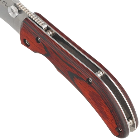 Muela SW-8R Red Pakka Wood, Satin X50CrMoV15 knife