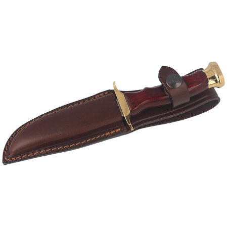 Muela BW-10 Pakka Wood Knife, Satin X50CrMoV15