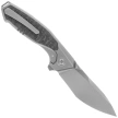 Remette Kingfisher Knife Titanium/Carbon Fiber, Hand Grinding M390 (RTKF4)