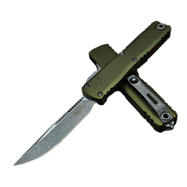 Microtech Ultratech Gen IV S/E OTF Knife OD Green Aluminium, Apocalyptic M390MK by Tony Marfione (11214-10APOD)