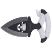Martinez Albainox Skull Push Dagger White Cord, Black/Satin 3Cr13Mov (32452)