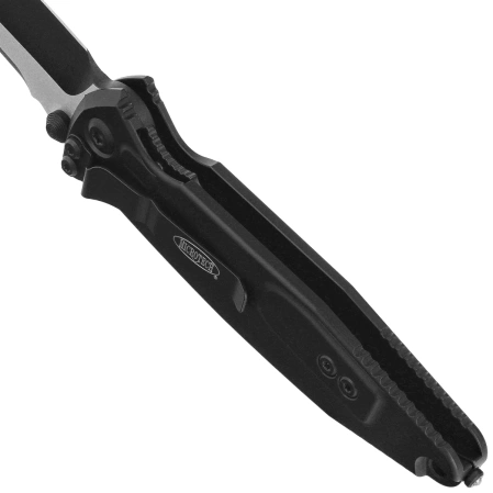 Microtech Socom Elite T/E-M Knife Black Aluminum, Tactical M390MK by Tony Marfione (161-1T)