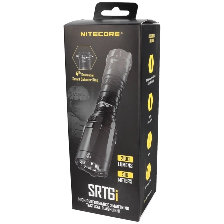 Latarka NiteCore SRT6i 2100 lm, Flashlight with SmartRing