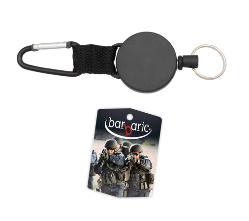 Retraktor Barbaric Nylon/PVC z karabińczykiem 70cm (09920)