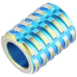 Tytanowy koralik WeKnife Ti Paracord Bead, Blue (A-02C)